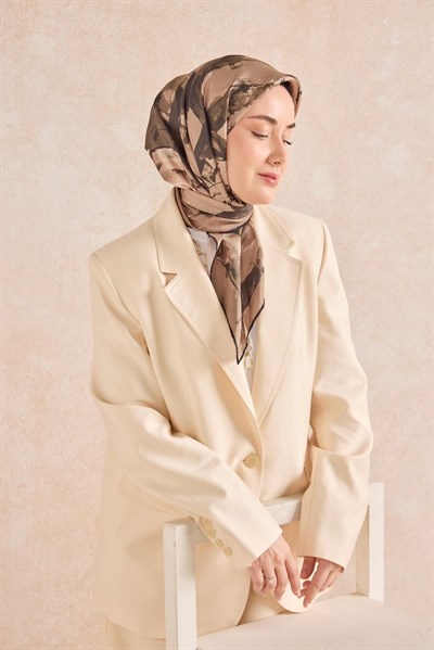 Twill İpek Signature Vizon 90x90