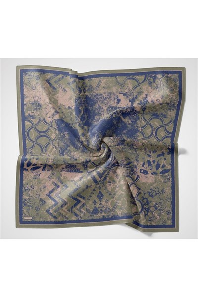 Velora Eşarp Art Bataklık Yeşili 90x90