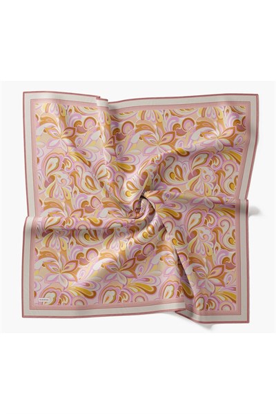 Velora Eşarp Aura Floral Taba