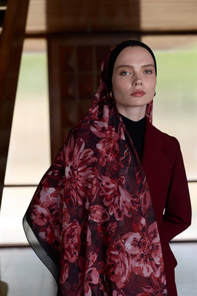 Winter Bloom Qupra Şal 30001