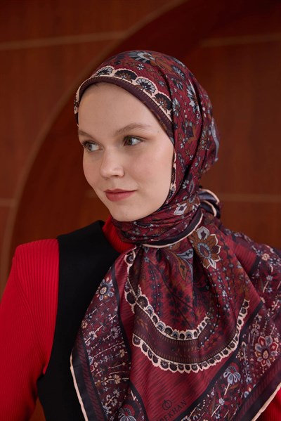Winter Bloom Soft Eşarp 1242