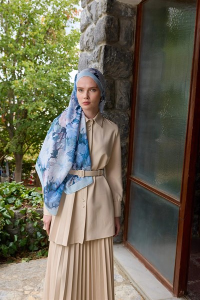Winter Bloom Soft Şal 3069-10099