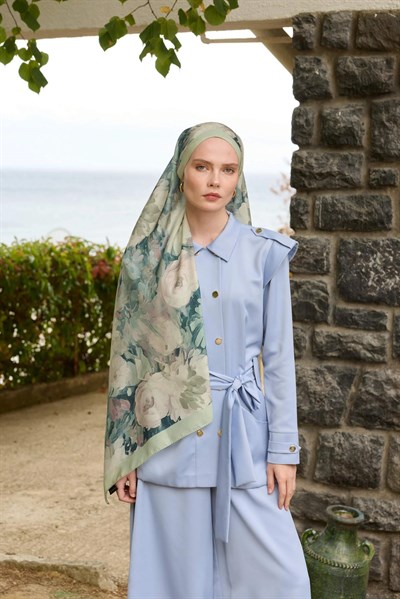 Winter Bloom Soft Şal 3069-10099