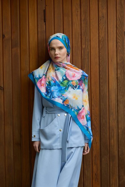 Winter Bloom Soft Şal 3069-10099