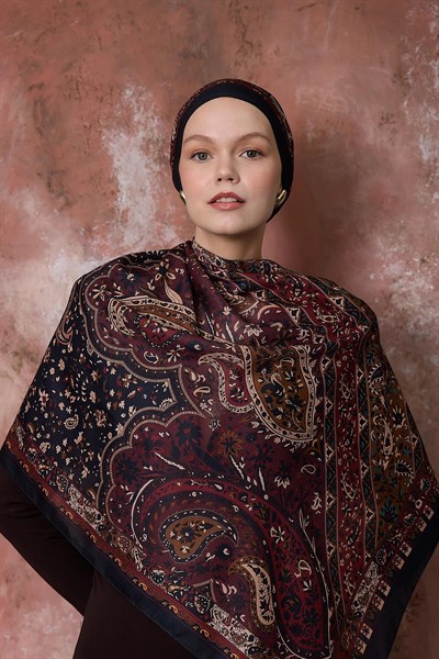 Winter Bloom Soft Şal 3070