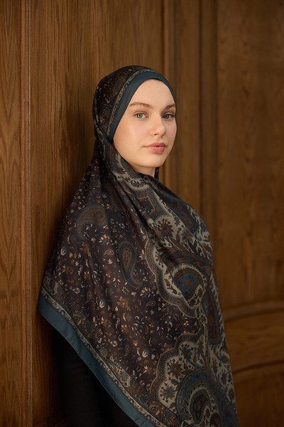 Winter Bloom Soft Şal 3070