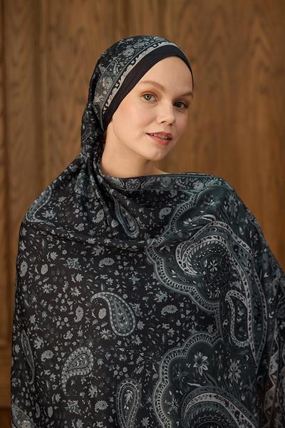 Winter Bloom Soft Şal 3070