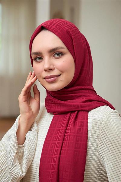 Yaz Işıltısı Koleksiyonu İpeksi Jakar Şal Karmen 9016-13
