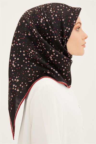 Armine Nostalji Serisi İpek Twill Eşarp 8900D-13