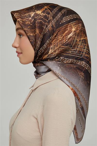 Armine Nostalji Serisi Sura İpek Eşarp 8615-39