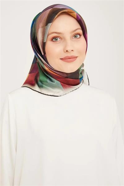 Armine Nostalji Serisi Sura İpek Eşarp 9024-01NS