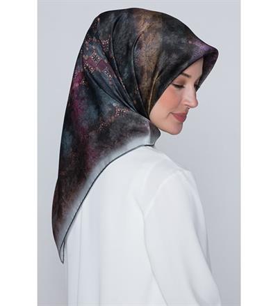 Armine Nostalji Serisi Sura İpek Eşarp 7939-35