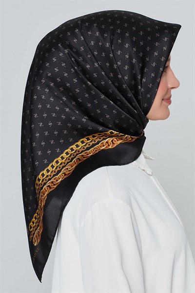 Armine Nostalji Serisi Sura İpek Eşarp 8242D-09
