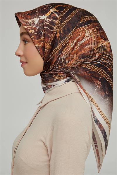 Armine Nostalji Serisi Sura İpek Eşarp 8615-03