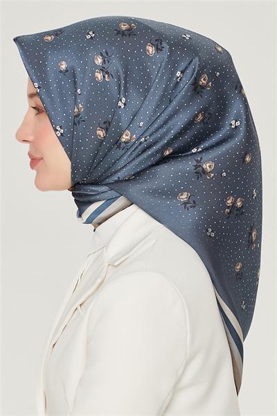 Armine Nostalji Serisi Sura İpek Eşarp 8502-84NS