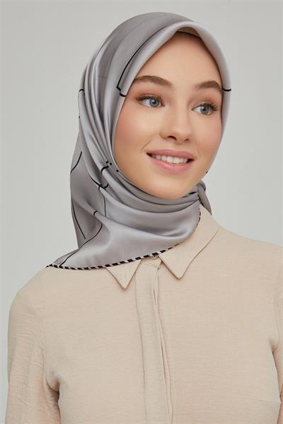Armine Nostalji Serisi Sura İpek Eşarp 8655-07NS