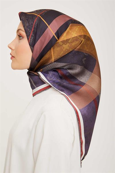 Armine Nostalji Serisi Twill İpek Eşarp 9023-55NT