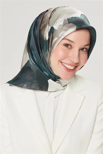 Armine Nostalji Serisi Twill İpek Eşarp  8534-82