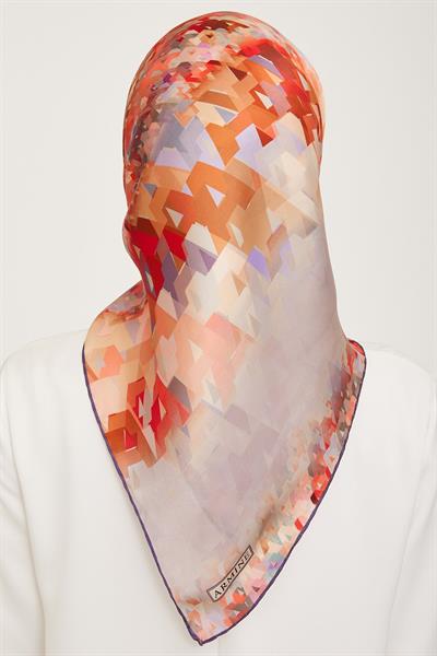 Armine Nostalji Serisi Twill İpek Eşarp 9043-22NT