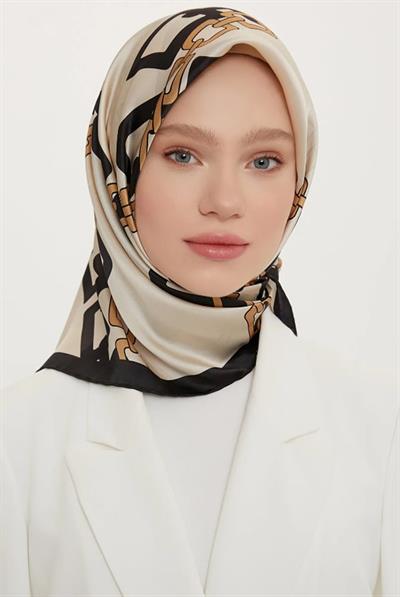 Armine Nostalji Serisi Twill İpek Eşarp 8736D-01