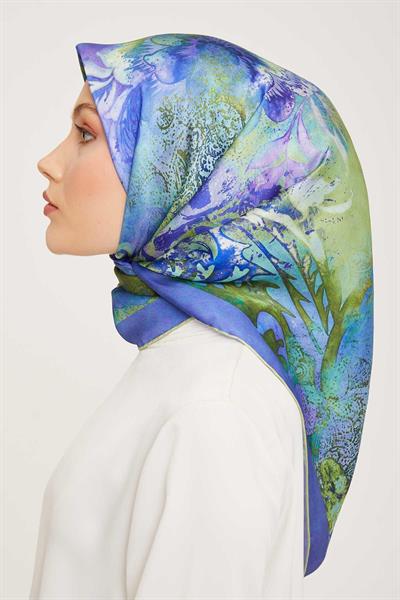 Armine Nostalji Serisi Twill İpek Eşarp 9041-51NT