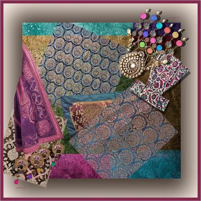 Armine Nostalji Serisi Twill İpek Eşarp 7639-11NT