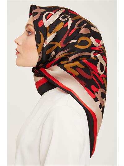 Armine Nostalji Serisi Twill İpek Eşarp 9006-07NT