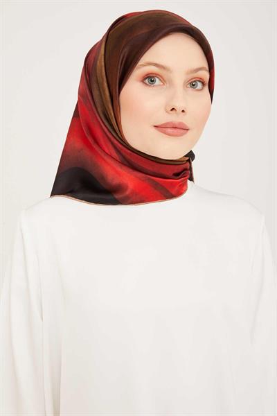 Armine Nostalji Serisi Twill İpek Eşarp 9021-03NT