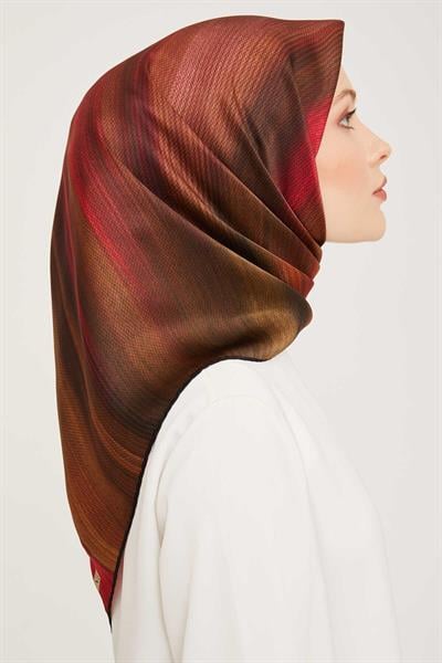 Armine Nostalji Serisi Twill İpek Eşarp 9017-38NT