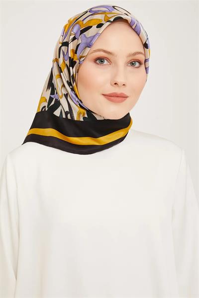 Armine Nostalji Serisi Twill İpek Eşarp 9006-38NT