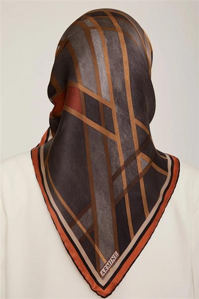 Armine Nostalji Serisi Twill İpek  Eşarp 8843-06NT