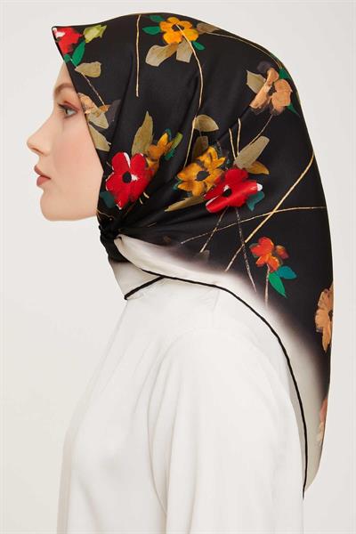 Armine Nostalji Serisi Twill İpek Eşarp 9048-04NT