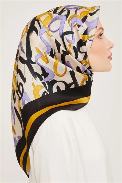 Armine Nostalji Serisi Twill İpek Eşarp 9006-38NT