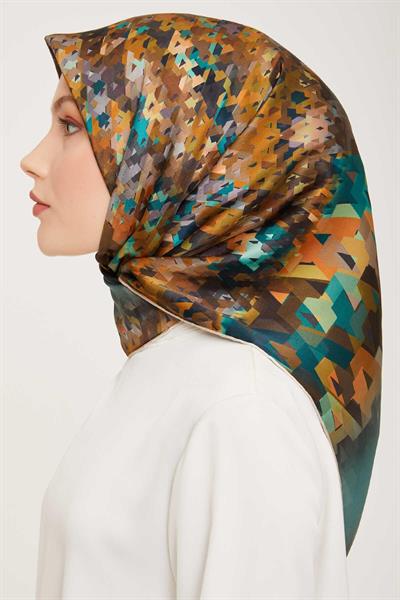 Armine Nostalji Serisi Twill İpek Eşarp 9043-29NT