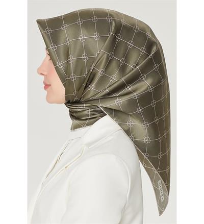 Armine Nostalji Serisi Twill İpek Eşarp 8555D-07