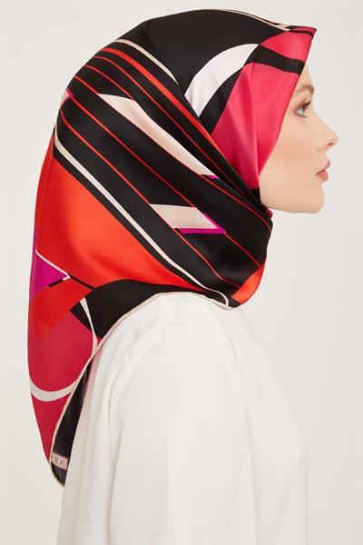 Armine Nostalji Serisi Twill İpek Eşarp 9050-32NT