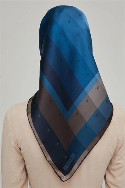 Armine Nostalji Serisi Twill İpek  Eşarp 8652-83NT
