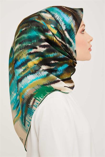 Armine Nostalji Serisi Twill İpek Eşarp 9049-35NT