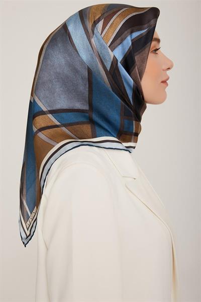 Armine Nostalji Serisi Twill İpek Eşarp 8843-38NT