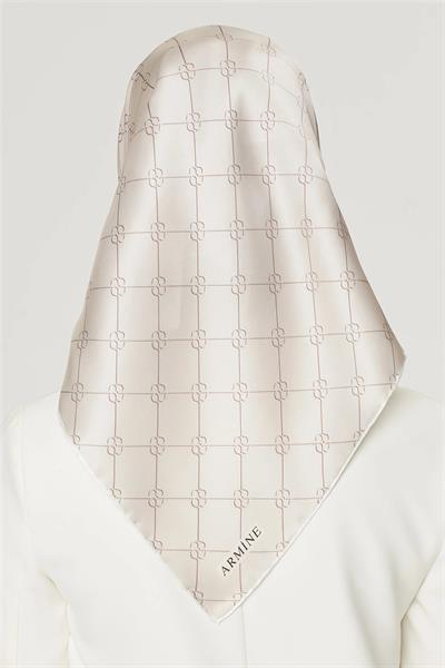 Armine Nostalji Serisi Twill İpek Eşarp 8555D-02