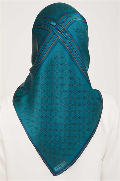 Armine Nostalji Serisi Twill İpek Eşarp 9054-05NT