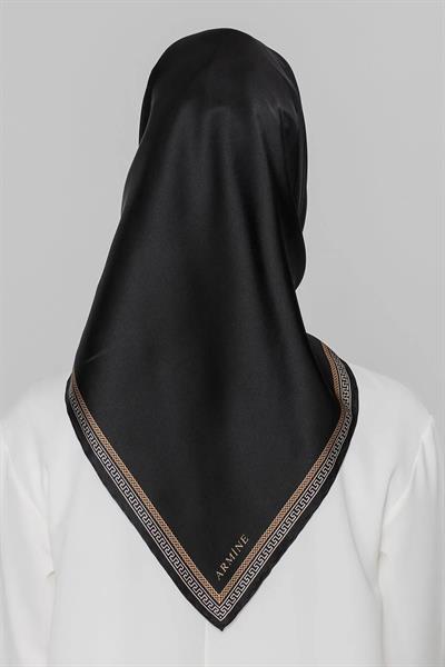 Armine Nostalji Serisi Twill İpek  Eşarp 8432D-31