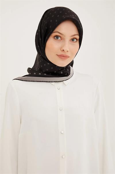Armine Nostalji Serisi Twill İpek  Eşarp 8936D-57