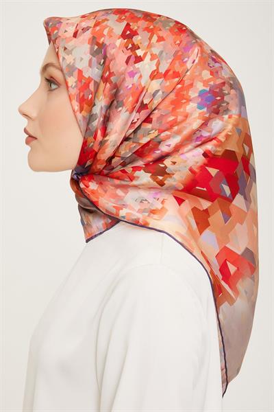 Armine Nostalji Serisi Twill İpek Eşarp 9043-22NT