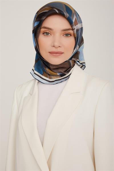 Armine Nostalji Serisi Twill İpek Eşarp 8843-38NT