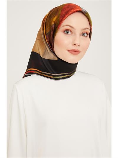 Armine Nostalji Serisi Twill İpek Eşarp 9002-33NT