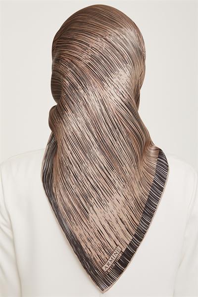Armine Nostalji Serisi Twill İpek Eşarp 9005-07NT
