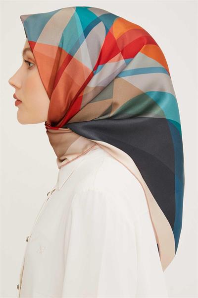 Armine Nostalji Serisi Twill İpek Eşarp 8901-38NT