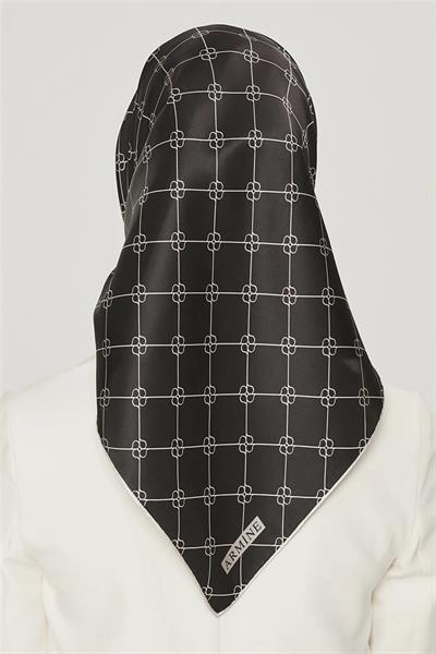 Armine Nostalji Serisi Twill İpek Eşarp 8555D-14