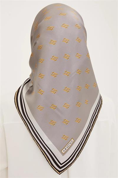 Armine Nostalji Serisi Twill İpek Eşarp 8959-03NT